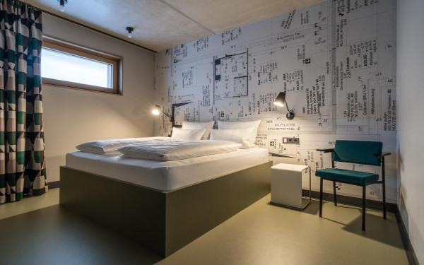 Suite Bauhaus Schlafzimmer - Designhotel Laurichhof Pirna