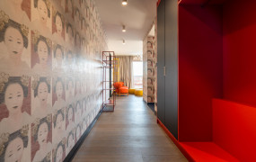 Suite Big in Japan Flur - Designhotel Laurichhof Pirna