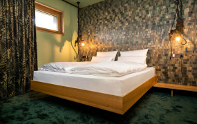 Suite Mogli Schlafzimmer - Designhotel Laurichhof Pirna