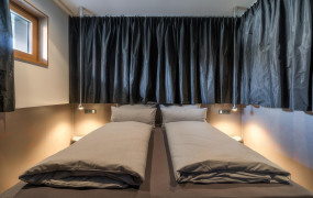 Suite Spotlight Schlafzimmer - Designhotel Laurichhof Pirna