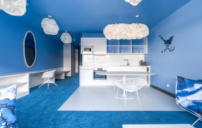 Suite Wolke 7 Küche und Essbereich - Designhotel Laurichhof Pirna